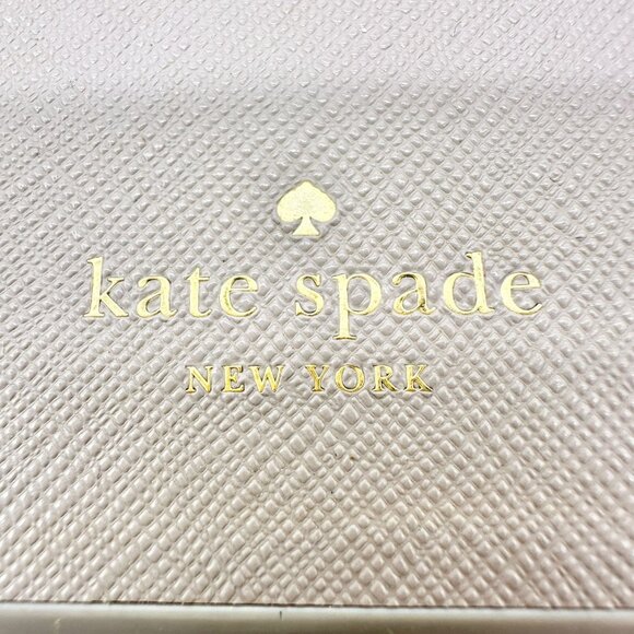 Kate Spade New York iPhone 7 Case Bunny Ears Whiskers Design 5.5 x 2.5 Taupe EUC - Picture 2 of 6